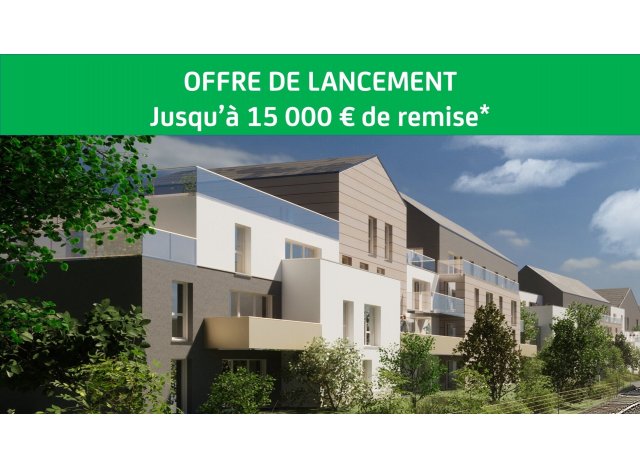 Investissement locatif en France : programme immobilier neuf pour investir Oxalis / Chartres  Chartres