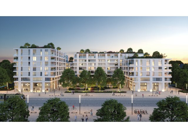 Investissement locatif  Montpellier : programme immobilier neuf pour investir Faubourg 56  Montpellier