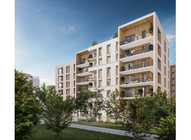 Investissement locatif  Ivry-sur-Seine : programme immobilier neuf pour investir Jardin Camelinat  Malakoff