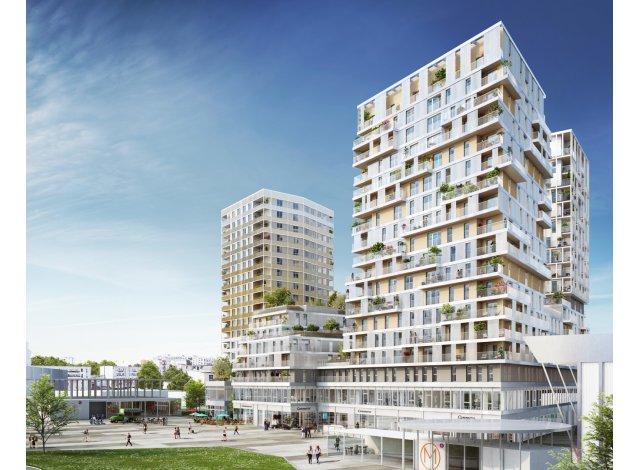 Investissement locatif dans les Hauts de Seine 92 : programme immobilier neuf pour investir Signal  Bagneux