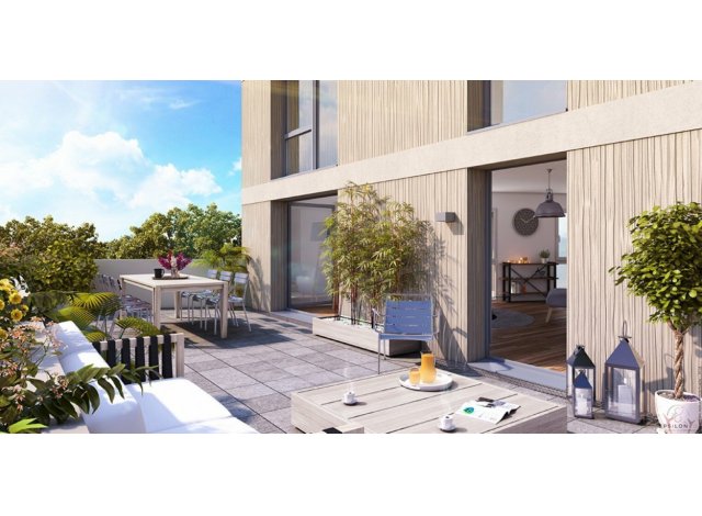Investissement locatif en Gironde 33 : programme immobilier neuf pour investir Bel Air  Bordeaux