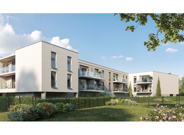 Investissement locatif  Cucq : programme immobilier neuf pour investir Le Quai des Roses  Dunkerque