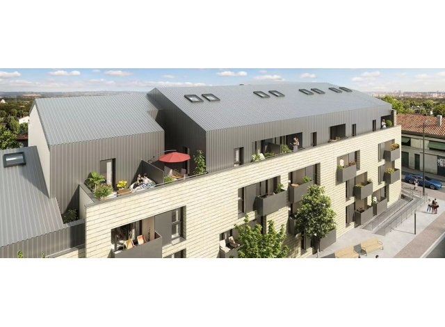 Investissement locatif en Gironde 33 : programme immobilier neuf pour investir Les Acacias  Cenon