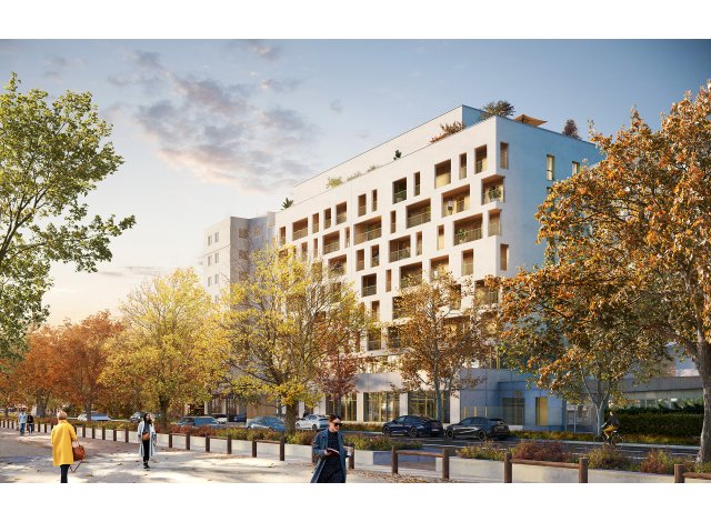 Investissement locatif  Lyon : programme immobilier neuf pour investir Cinetik  Lyon 8ème