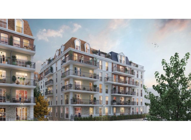 Investissement locatif en Seine et Marne 77 : programme immobilier neuf pour investir Chelles M1  Chelles