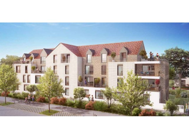 Investissement locatif dans le Val de Marne 94 : programme immobilier neuf pour investir La Queue-en-Brie M1  La Queue-en-Brie