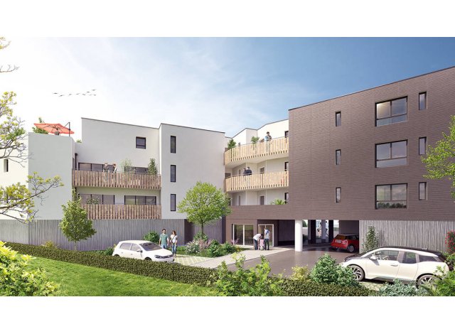 Investissement locatif en Loire Atlantique 44 : programme immobilier neuf pour investir Saint-Nazaire M6  Saint-Nazaire