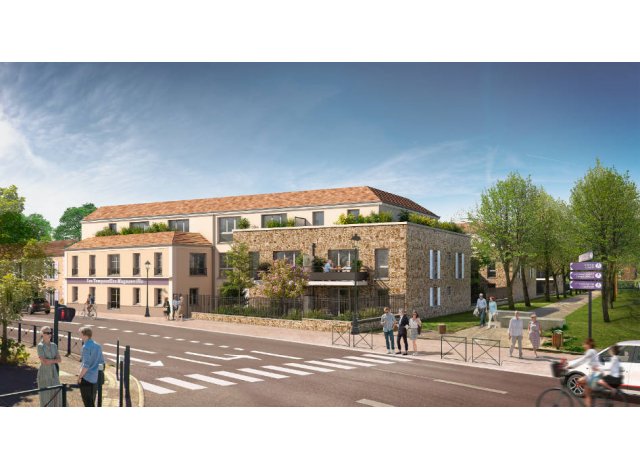 Investissement locatif en Ile-de-France : programme immobilier neuf pour investir Magnanville M1  Magnanville
