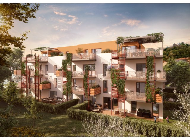 Investissement locatif  Brignais : programme immobilier neuf pour investir Atlas  Tassin-la-Demi-Lune