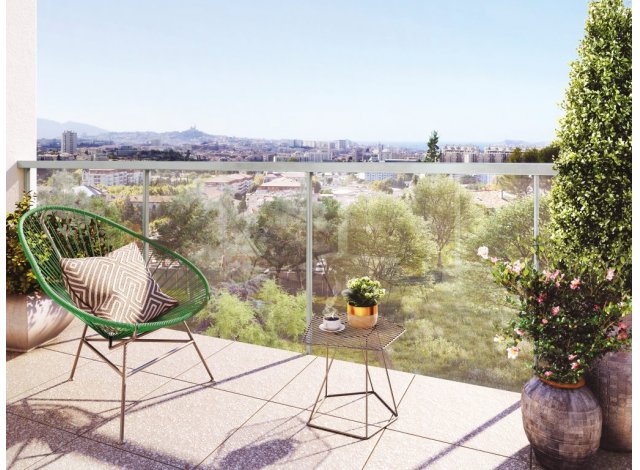 Investissement locatif  Marseille 14me : programme immobilier neuf pour investir Florida Park  Marseille 14ème