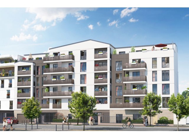 Investissement locatif en Ile-de-France : programme immobilier neuf pour investir Les Balcons de Chateaubriant  Orly