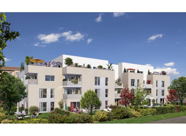 Investissement locatif dans le Rhne 69 : programme immobilier neuf pour investir Plain'Itude  Lyon 8ème