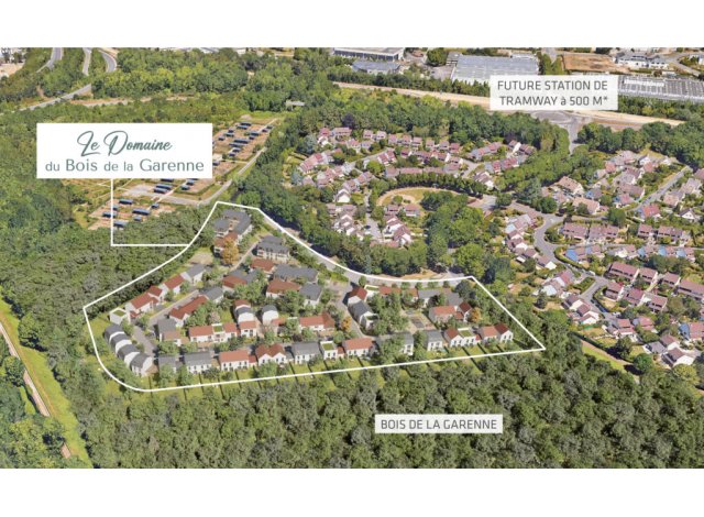 Investissement programme immobilier Le Domaine du Bois de la Garenne