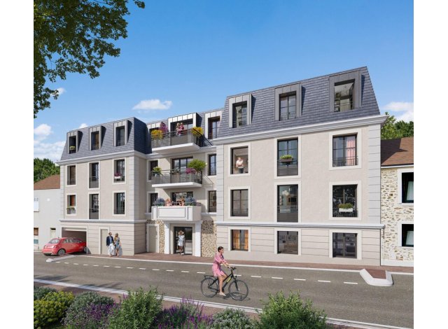 Investissement locatif en Ile-de-France : programme immobilier neuf pour investir Villas Péri - Coeur de Ville  Saint-Cyr-l'École
