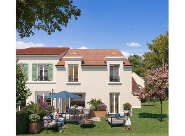 Investissement locatif  Ozoir-la-Ferrire : programme immobilier neuf pour investir Les Hameaux de Brie  La Queue-en-Brie