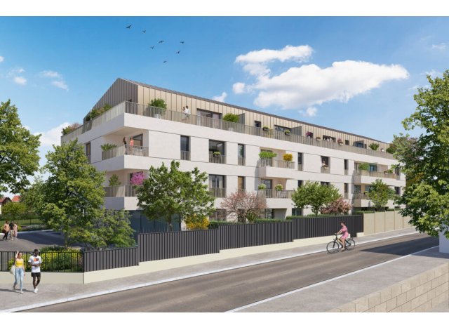 Investissement locatif  Saint-Loubs : programme immobilier neuf pour investir Résidence le Coty  Ambarès-et-Lagrave