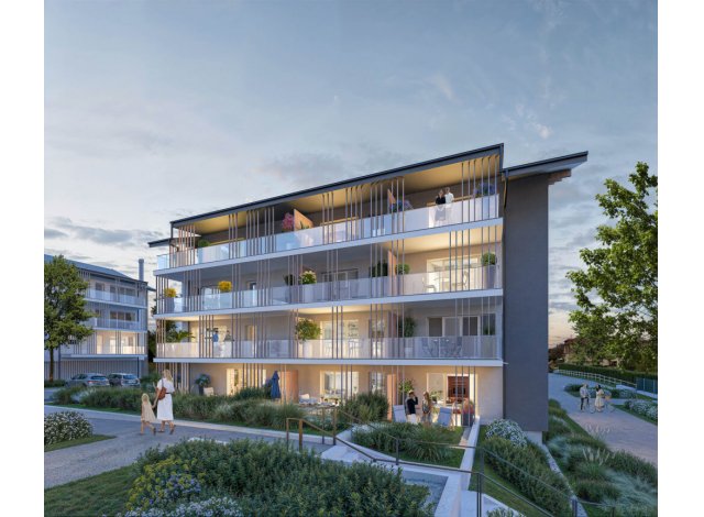 Investissement locatif en Haute-Savoie 74 : programme immobilier neuf pour investir Central  Bons-en-Chablais