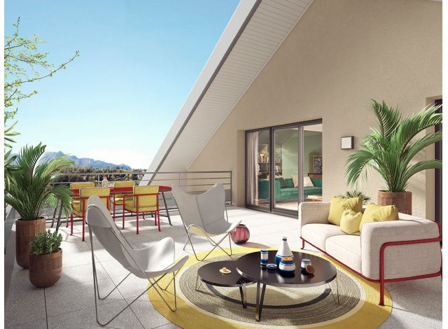 Investissement locatif  Aix-les-Bains : programme immobilier neuf pour investir La Datcha  Aix-les-Bains