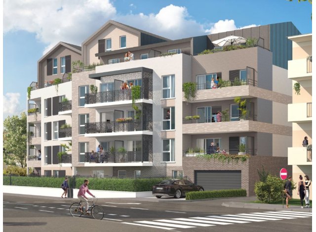 Investissement locatif en Seine et Marne 77 : programme immobilier neuf pour investir 49ème Avenue  Meaux