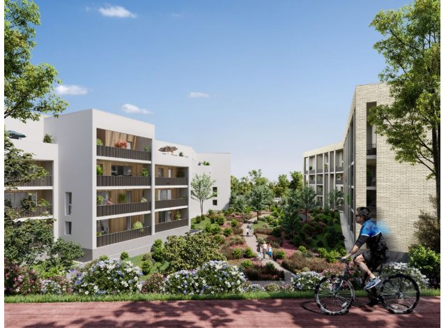 Investissement locatif  Blanquefort : programme immobilier neuf pour investir Les Jardins d'Aquitaine  Bruges