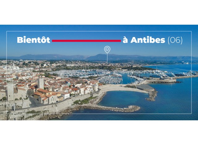 Prochainement à Antibes immobilier neuf