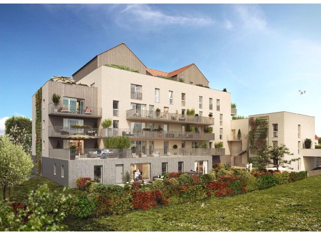 Investissement locatif  Caen : programme immobilier neuf pour investir Le Clos Mazarin  Caen