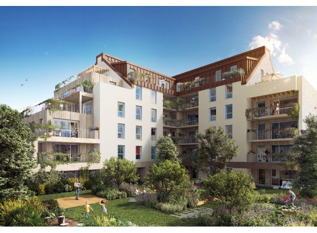 Investissement locatif en Haute-Normandie : programme immobilier neuf pour investir Rouen - Future Gare  Rouen