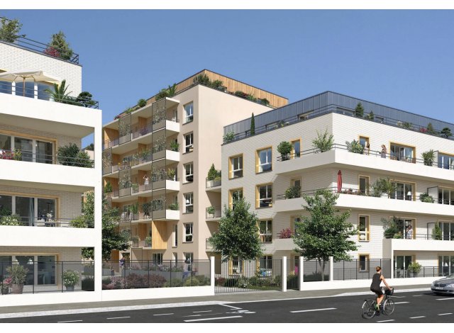 Investissement locatif en Seine-Maritime 76 : programme immobilier neuf pour investir Rouen Centre Gauche  Rouen