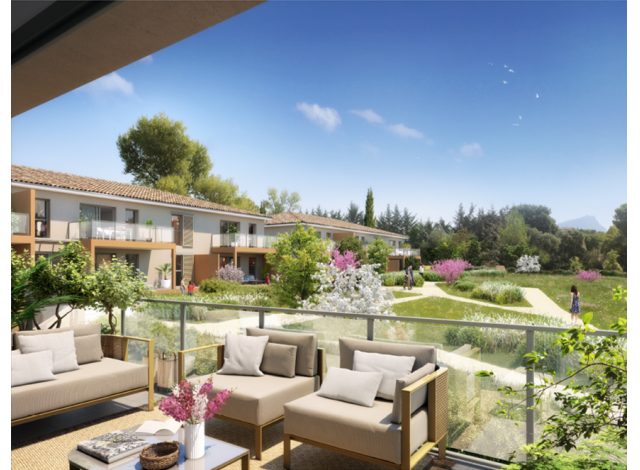 Investissement locatif en Paca : programme immobilier neuf pour investir Obellià  Aix-en-Provence