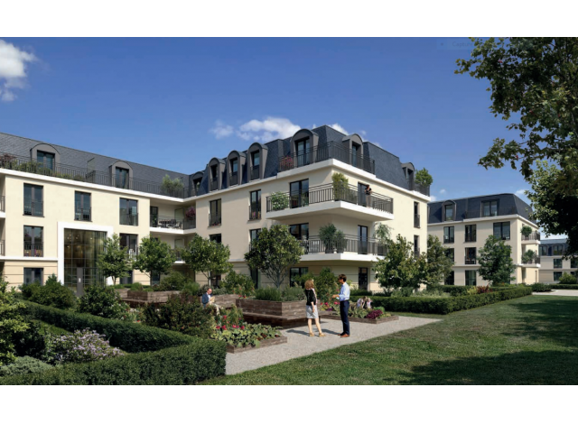 Investissement locatif en Ile-de-France : programme immobilier neuf pour investir Le Domaine Dourdan  Dourdan