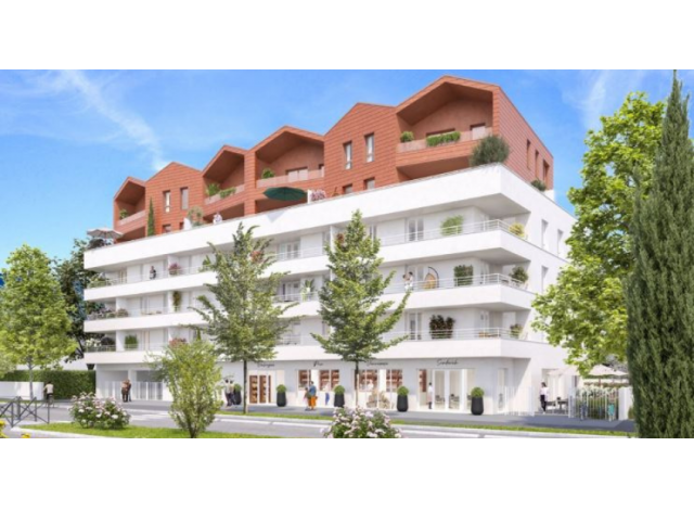 Investissement locatif en Savoie 73 : programme immobilier neuf pour investir Résidence du Général Cartier  Chambéry