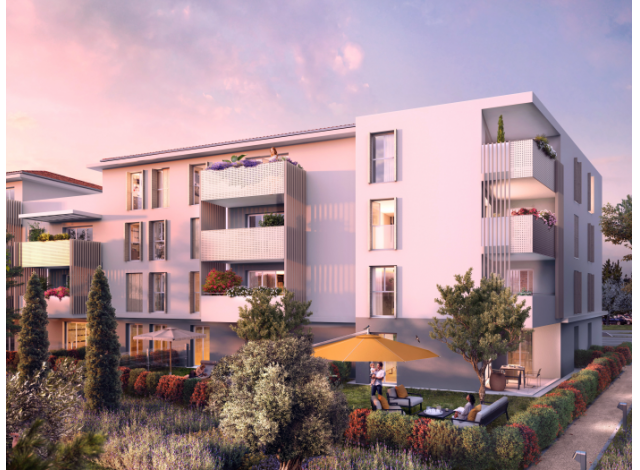 Investissement locatif  Puget-sur-Argens : programme immobilier neuf pour investir Résidence Chabran  Draguignan