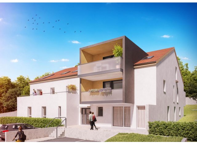 Investissement locatif  Laxou : programme immobilier neuf pour investir Le Domaine du Parc  Laxou