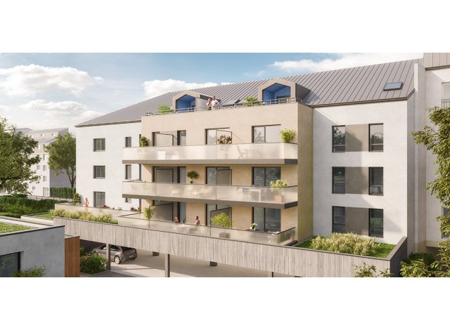 Investissement locatif en Meurthe-et-Moselle 54 : programme immobilier neuf pour investir Résidence de l'Université  Nancy
