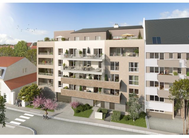 Investissement locatif  Metz : programme immobilier neuf pour investir Majestic  Metz