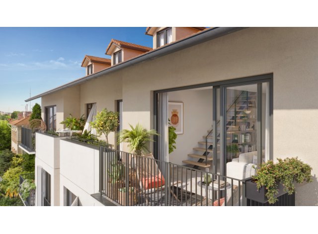 Investissement locatif  Saint-Andr-de-la-Roche : programme immobilier neuf pour investir Villa Botanica  Nice