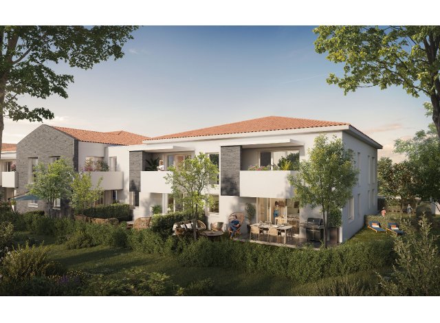 Investissement locatif  Carcassonne : programme immobilier neuf pour investir Harmonie  Quint-Fonsegrives