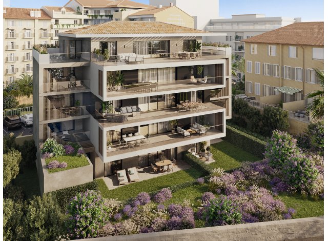 Investissement locatif  Mouans Sartoux : programme immobilier neuf pour investir Villa Saint Honorat  Cannes