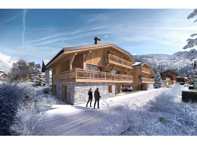 Investissement locatif  Chamonix-Mont-Blanc : programme immobilier neuf pour investir Les Dents Blanches  Morzine