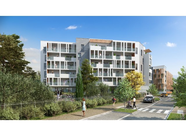 Investissement locatif  Montpellier : programme immobilier neuf pour investir Carre Renaissance - Domaine de Pascalet  Montpellier