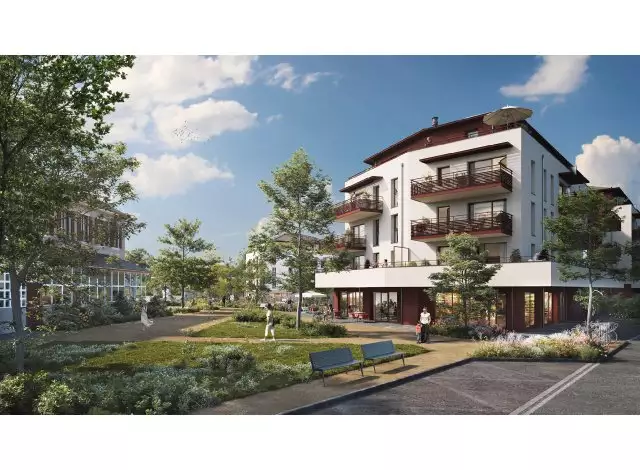 Investissement locatif en Haute-Savoie 74 : programme immobilier neuf pour investir Swan  Sciez