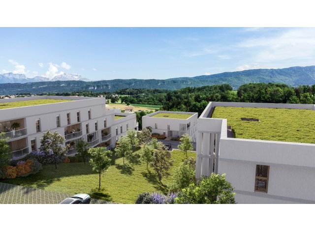 Investissement locatif en Haute-Savoie 74 : programme immobilier neuf pour investir Caelo  Chavanod
