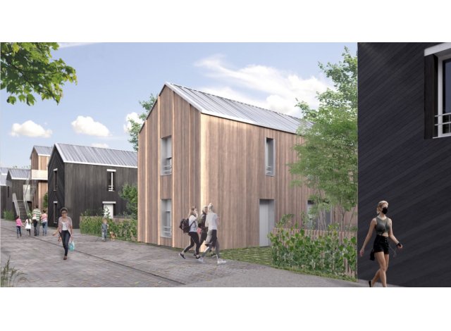 Investissement locatif  Dijon : programme immobilier neuf pour investir Belles Houses by Voisin  Dijon