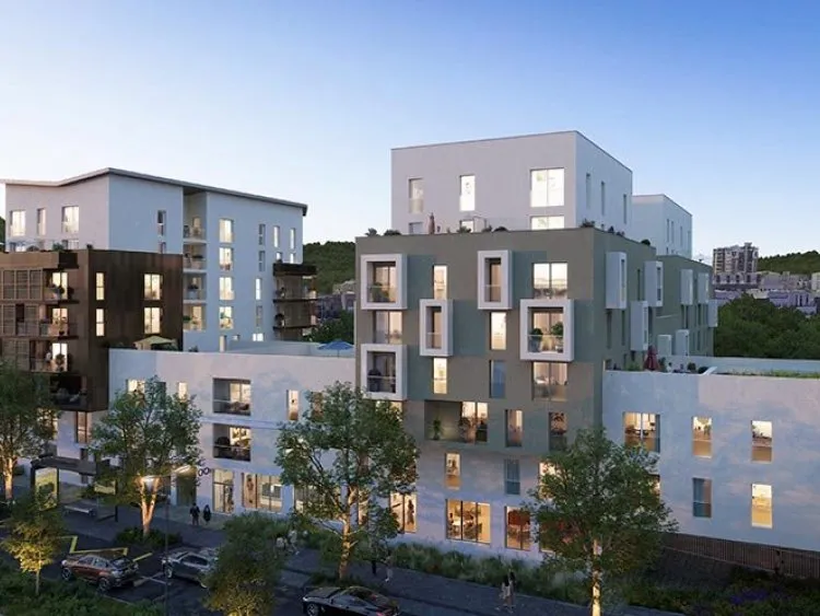 Noisy-le-Sec : le programme neuf Osmoz transforme un ancien centre des impôts