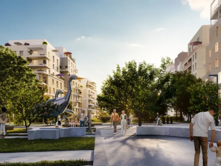 Nouvelle vie pour les tours Verre et Acier de Rouen : place à l'écoquartier Blossom Park