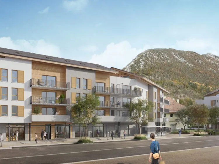 Immobilier neuf à Thônes : L'îlot Rousseau fait peau neuve