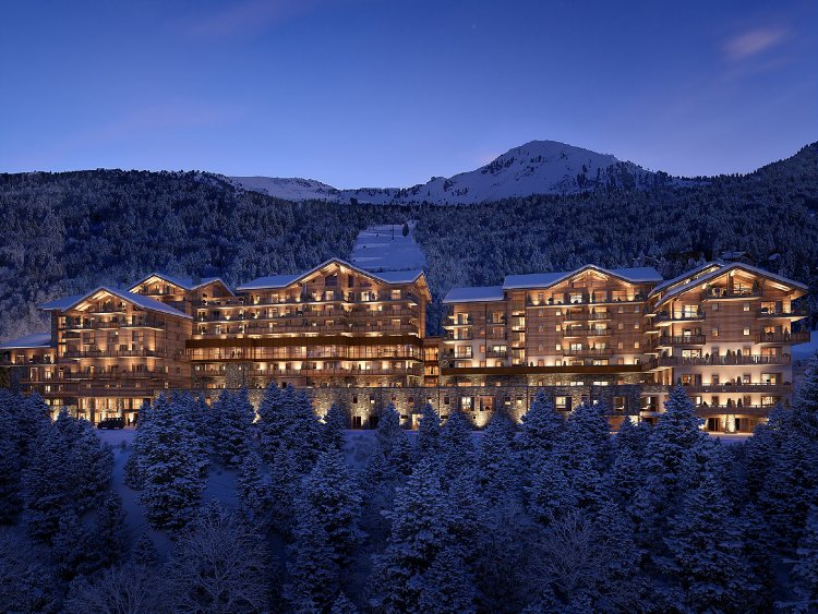 Avec Brma Htel Rsidence & Spa, Giboire s'installe  Courchevel La Tania