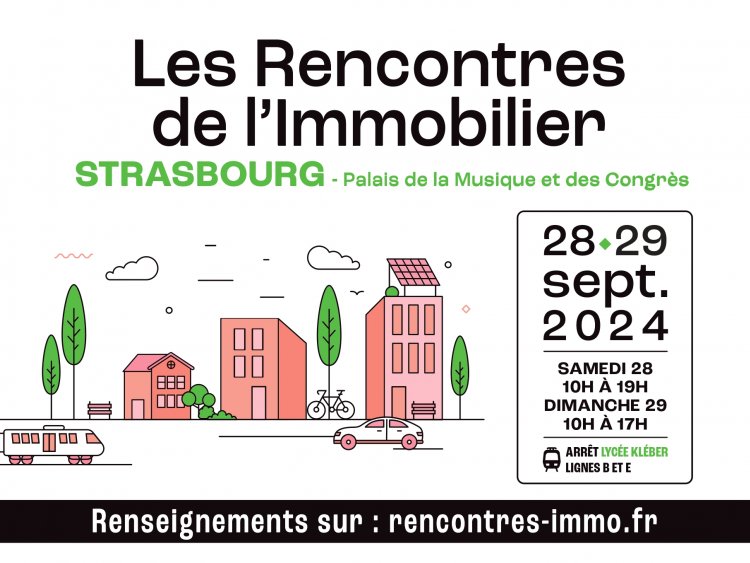 Les Rencontres de lImmobilier 2024 permettent de découvrir les programmes neufs en Alsace et d'échanger avec des experts.