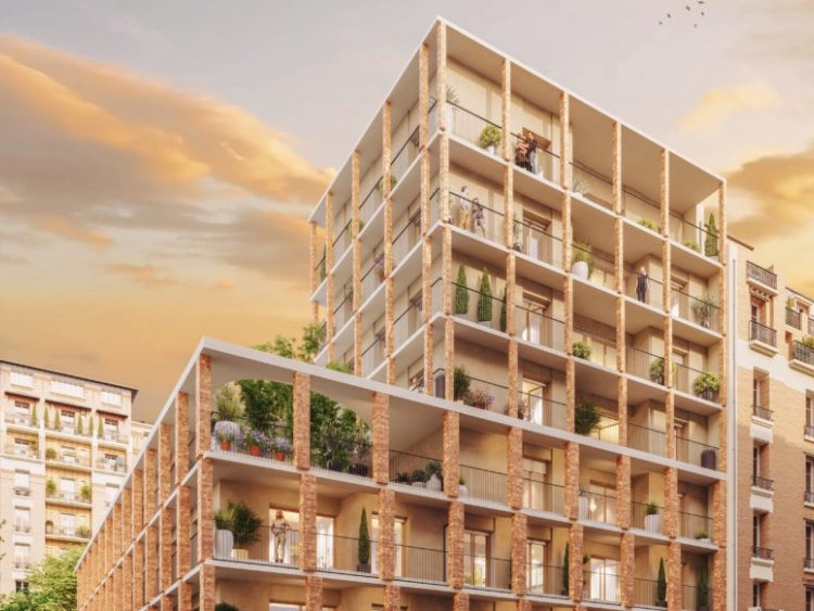 Une architecture moderne intégrant des matériaux durables comme le bois et la brique va voir le jour au cur du 20e arrondissement de Paris.