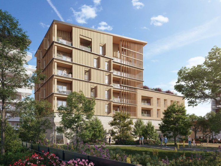 La résidence Ikone à Grenoble, conçue par OGIC, allie pisé et bois pour une construction durable et un confort thermique exceptionnel.